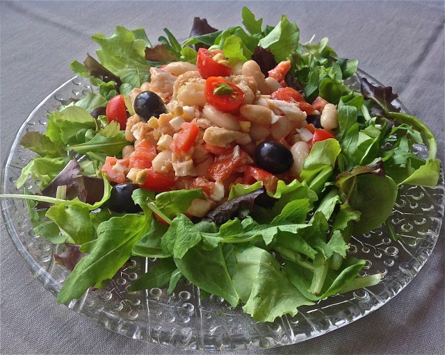 Ensalada de alubias