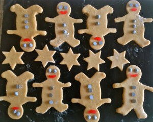 Muñecos listos para el horno