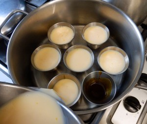 Rellenando las flaneras