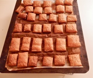 Miguelitos horneados