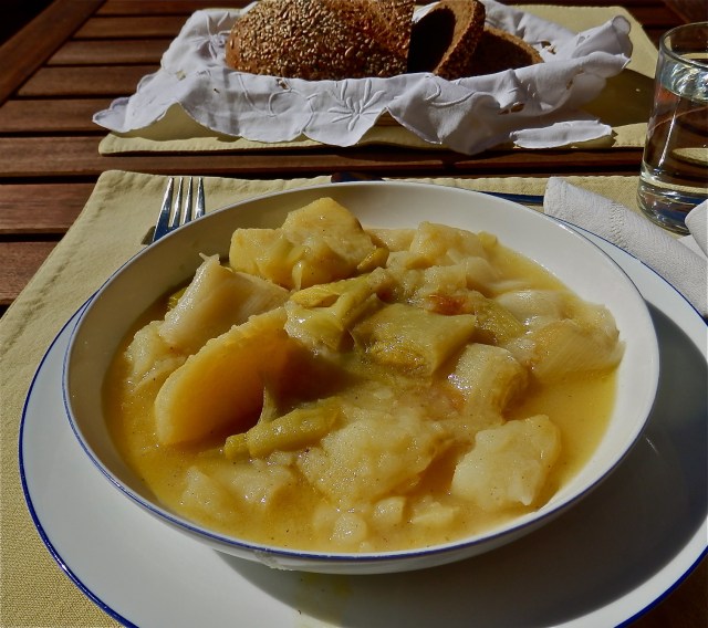 Puerros con patatas