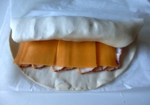 Enrollando el solomillo