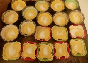 Magdalenas antes de hornear