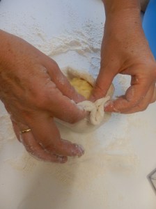 Envolviendo el relleno