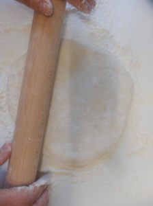 Aplastar formando torta