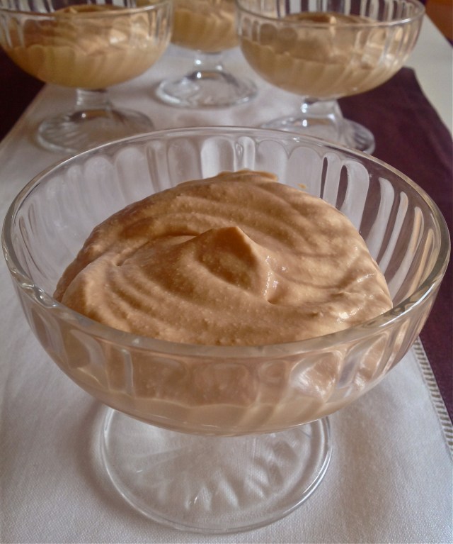 Mousse de dulce de leche