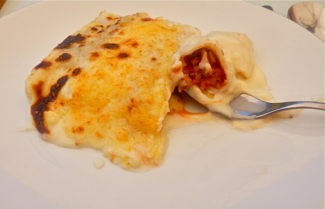 Canelones de carne