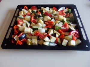 verduras troceadas