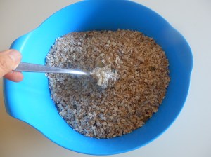 Mezclando ingredientes