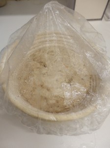 Cubriendo con plástico