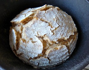 Pan tras 15 minutos de horno