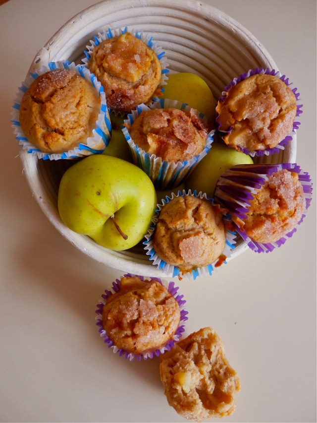 magdalenas de manzana