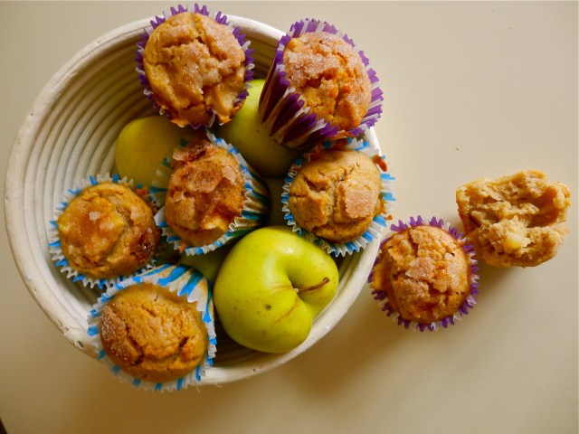 Magdalenas de manzanas