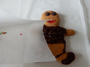 Añadiendo anises de caramelo