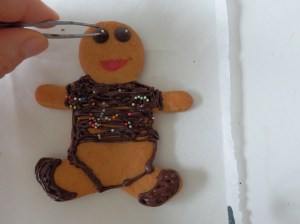 Decorando con anises de colores