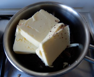 Fundiendo el chocolate