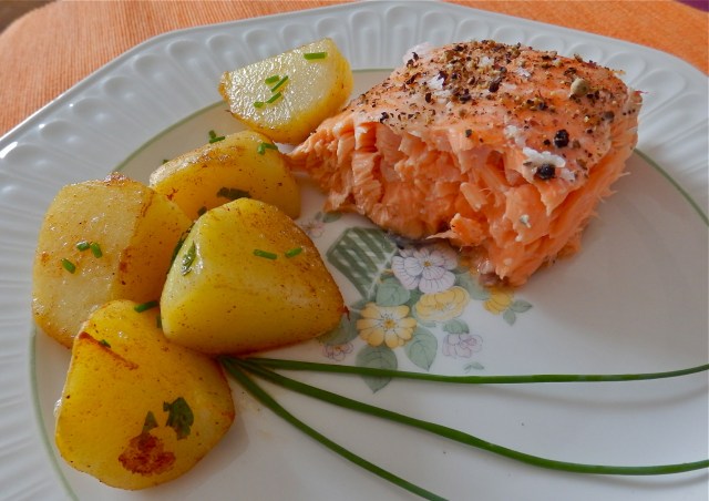 Salmón al horno
