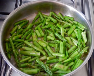 Salteando espárragos