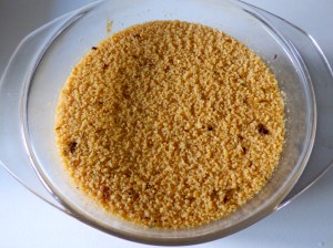Cuscús precocido ya hinchado