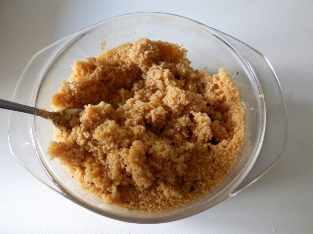 Cuscús delicioso por sí mismo