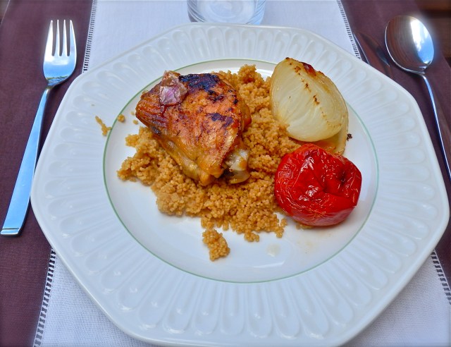Pollo con cuscús