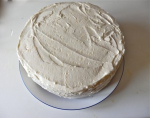 Cubrir la parte superior