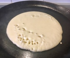 Cociéndose por un lado